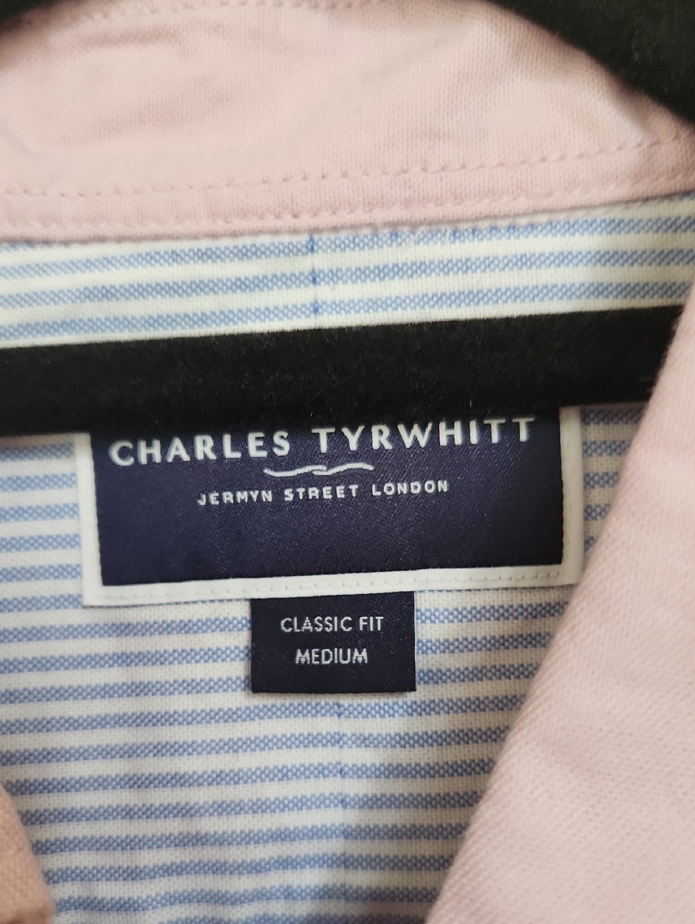 Charles Tyrwhitt Pink Shirt Mens M New With Tags